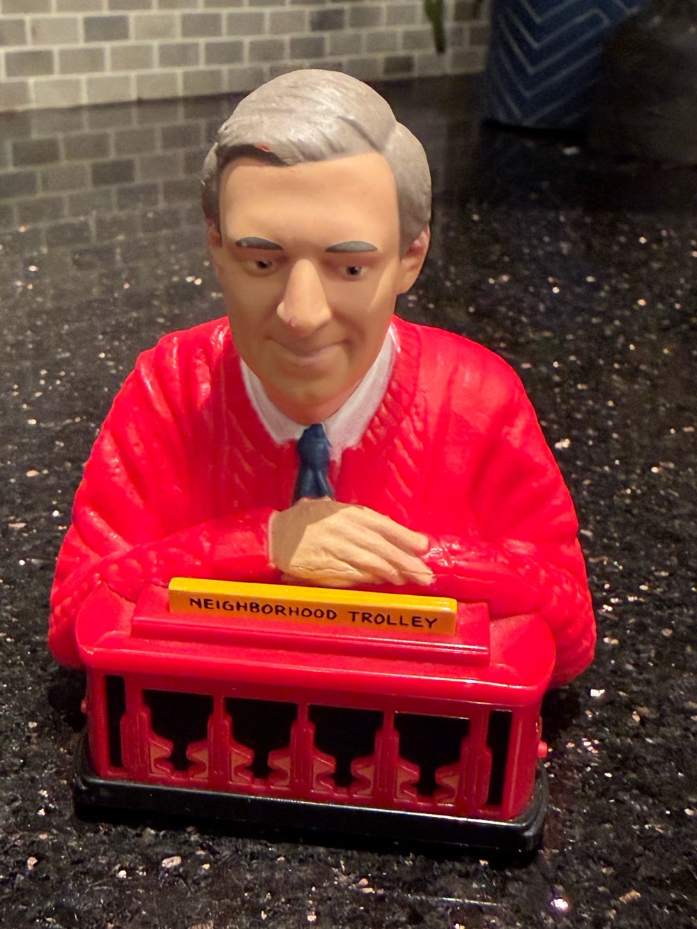 Mister Rogers Neighborhood Trolley Talking Figurine